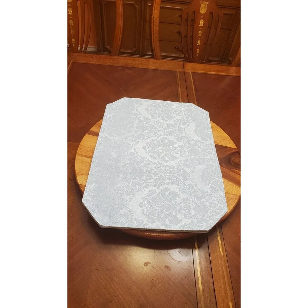 Bardwil Linens Set Of 4 PLACEMATS Light Blue About 18” X 13.”